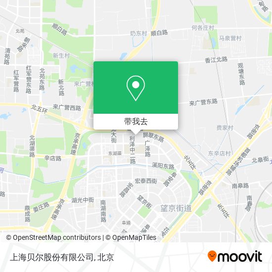上海贝尔股份有限公司地图