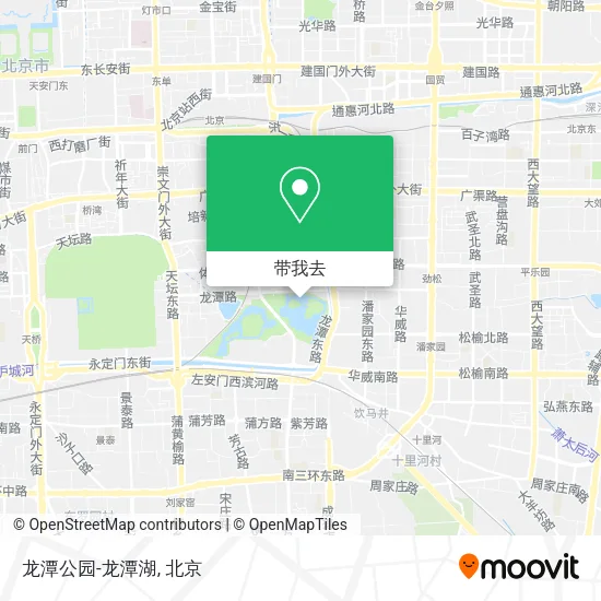 龙潭公园-龙潭湖地图