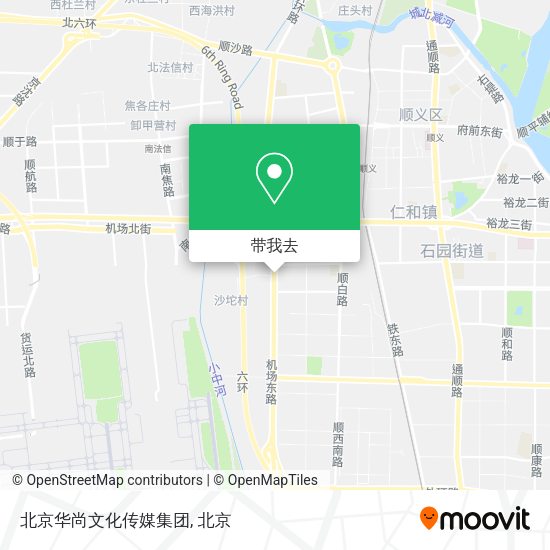 北京华尚文化传媒集团地图