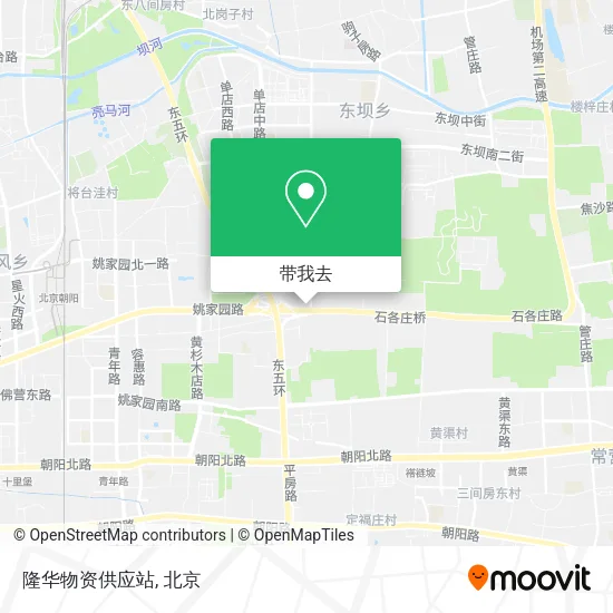 隆华物资供应站地图