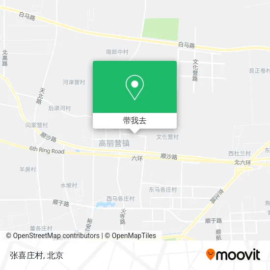 张喜庄村地图