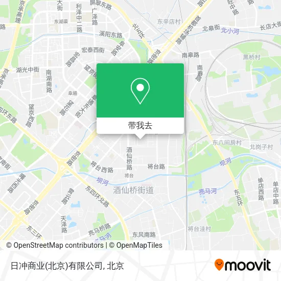日冲商业(北京)有限公司地图