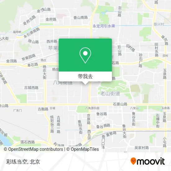 彩练当空地图