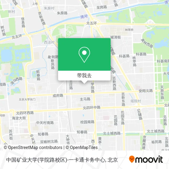 中国矿业大学(学院路校区)-一卡通卡务中心地图