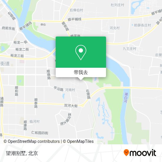 望潮别墅地图