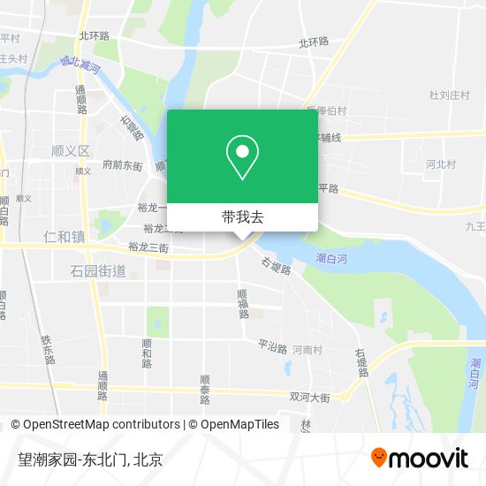 望潮家园-东北门地图