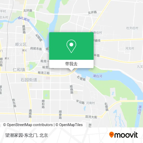 望潮家园-东北门地图