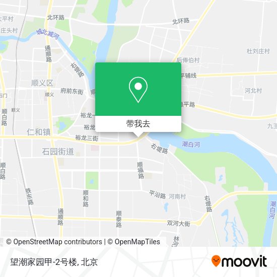 望潮家园甲-2号楼地图