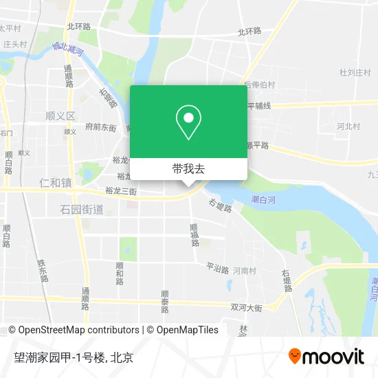 望潮家园甲-1号楼地图