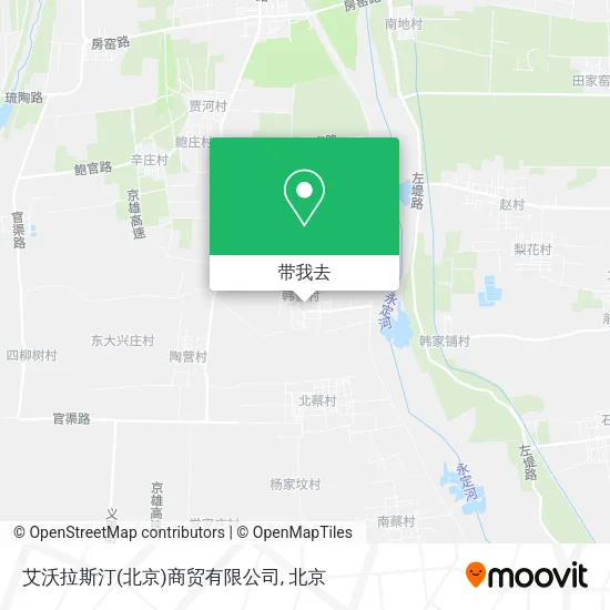 艾沃拉斯汀(北京)商贸有限公司地图