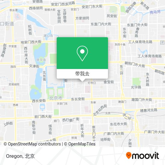 Oregon地图