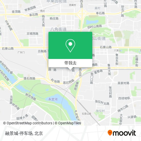 融景城-停车场地图
