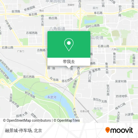 融景城-停车场地图