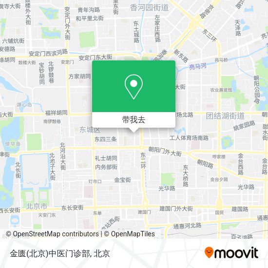 金匮(北京)中医门诊部地图
