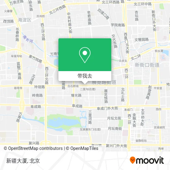新疆大厦地图