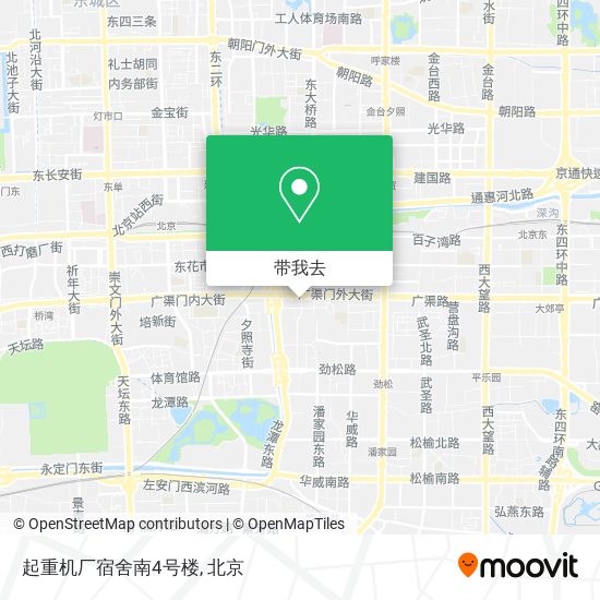 起重机厂宿舍南4号楼地图