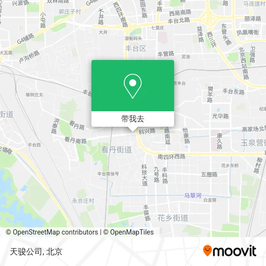 天骏公司地图