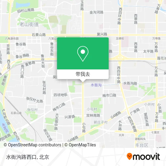 水衙沟路西口地图