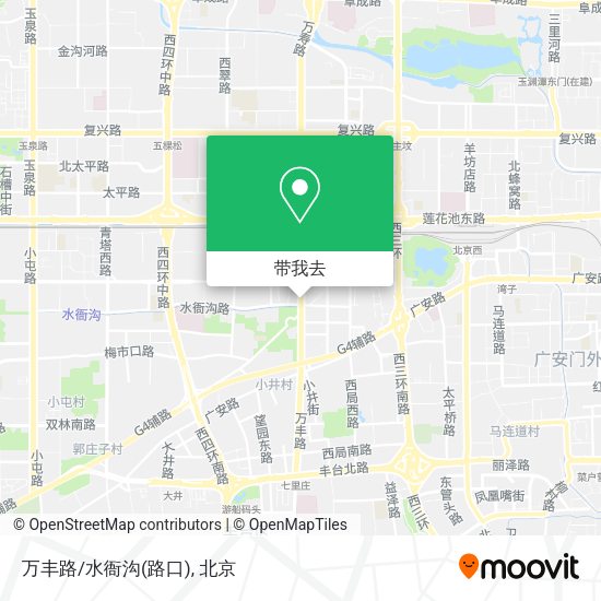 万丰路/水衙沟(路口)地图