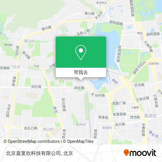 北京嘉复欣科技有限公司地图