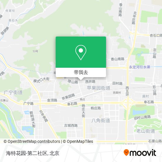 海特花园-第二社区地图