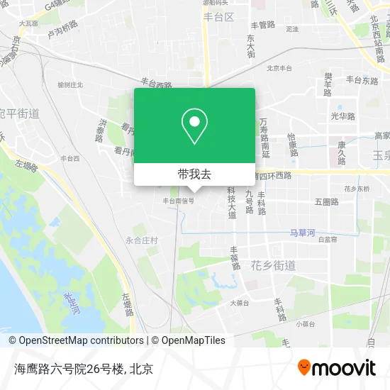 海鹰路六号院26号楼地图