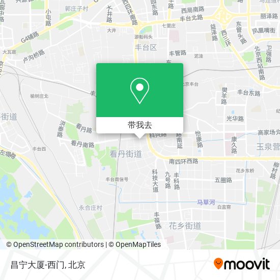 昌宁大厦-西门地图