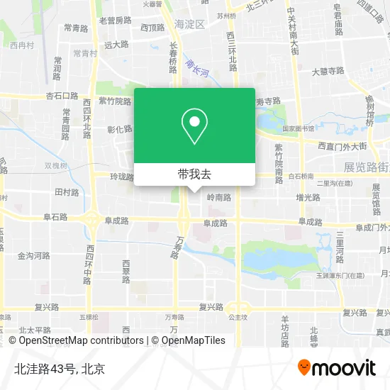 北洼路43号地图