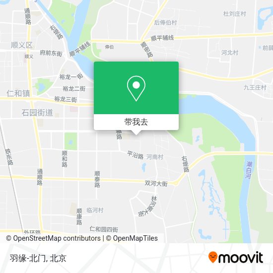 羽缘-北门地图