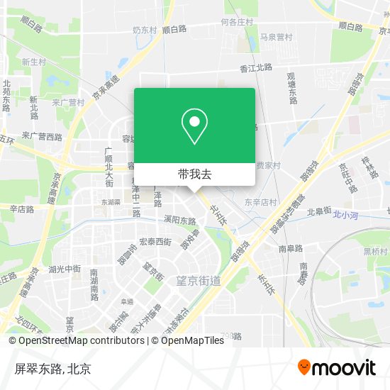 屏翠东路地图