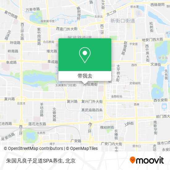 朱国凡良子足道SPA养生地图