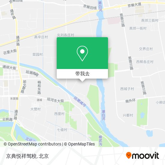 京典悦祥驾校地图
