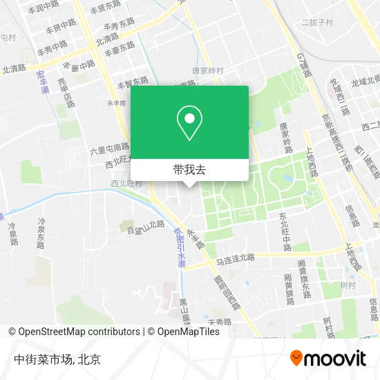 中街菜市场地图