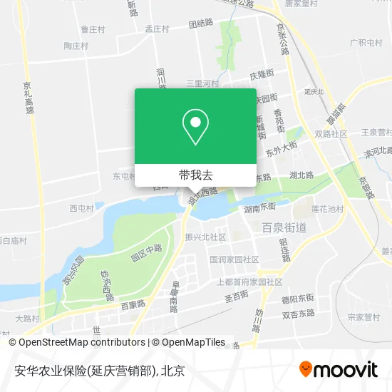 安华农业保险(延庆营销部)地图