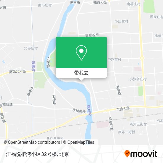 汇福悦榕湾小区32号楼地图