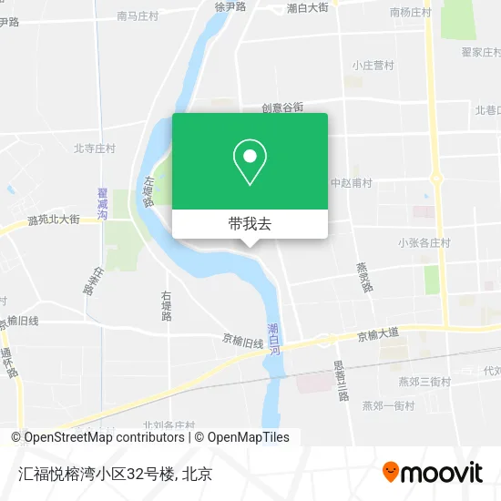 汇福悦榕湾小区32号楼地图