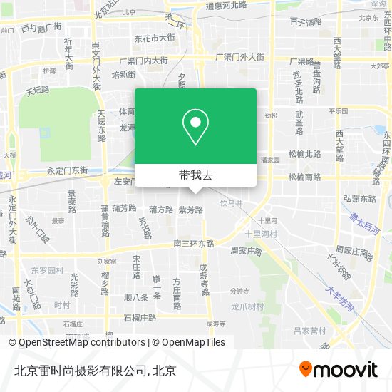 北京雷时尚摄影有限公司地图