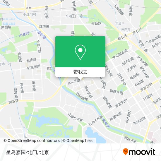 星岛嘉园-北门地图