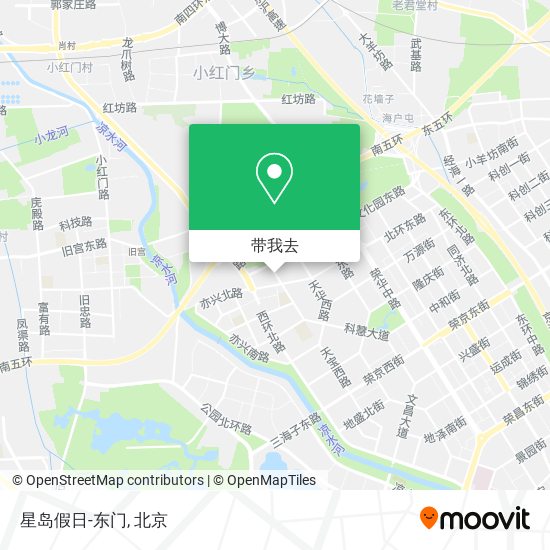 星岛假日-东门地图
