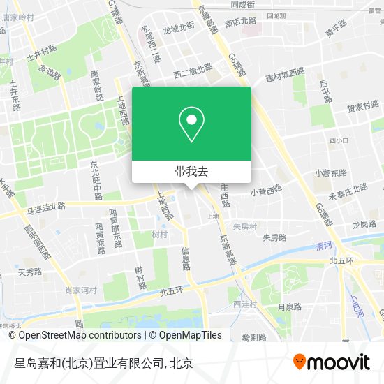 星岛嘉和(北京)置业有限公司地图