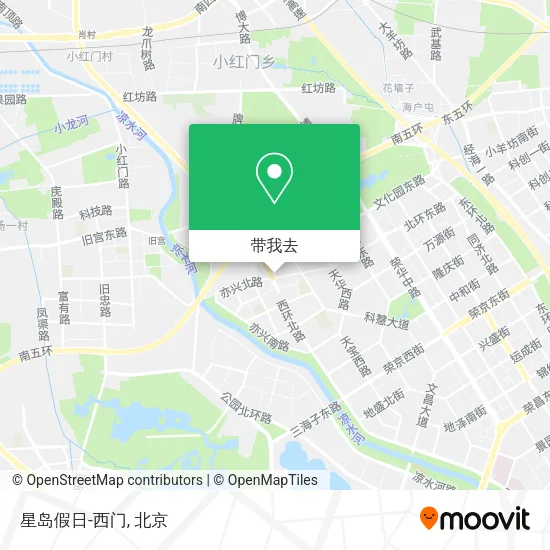 星岛假日-西门地图