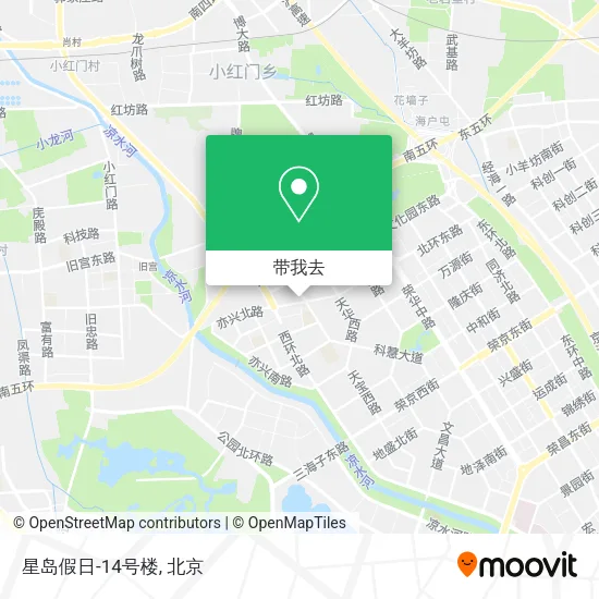 星岛假日-14号楼地图