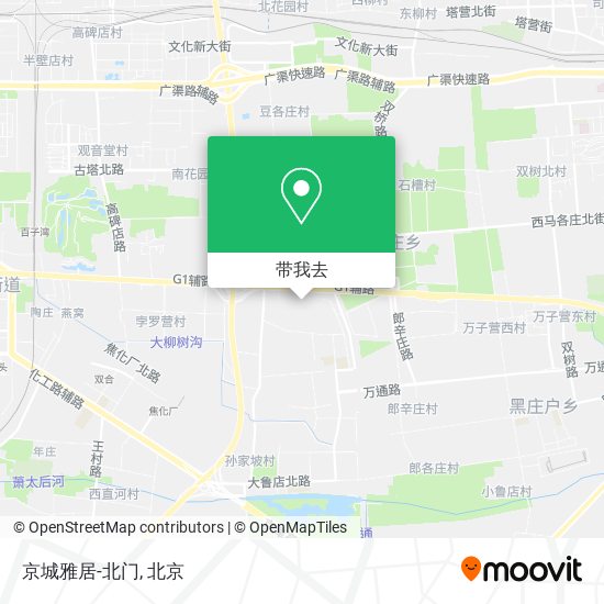 京城雅居-北门地图
