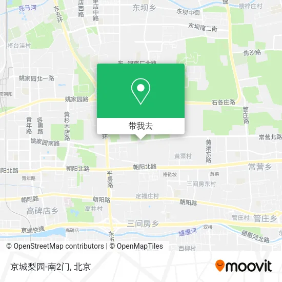 京城梨园-南2门地图