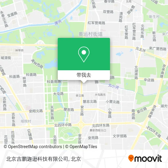 北京吉鹏迦逊科技有限公司地图