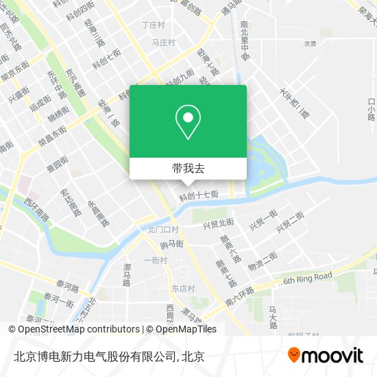 北京博电新力电气股份有限公司地图