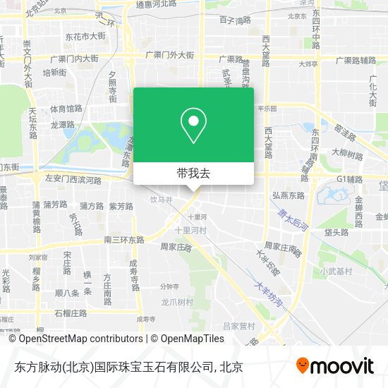 东方脉动(北京)国际珠宝玉石有限公司地图