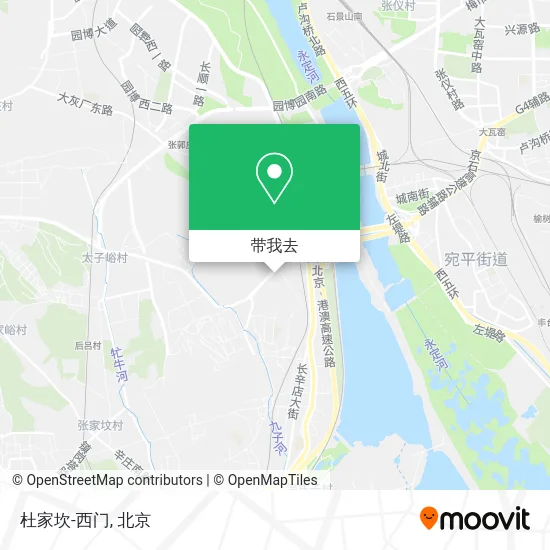杜家坎-西门地图