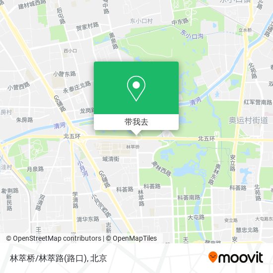 林萃桥/林萃路(路口)地图