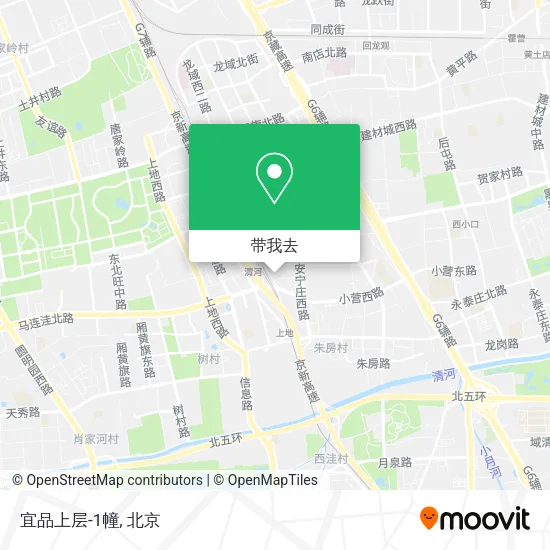 宜品上层-1幢地图